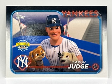 2024 TOPPS UPDATE SERIES AARON JUDGE PAW PATROL INSERT