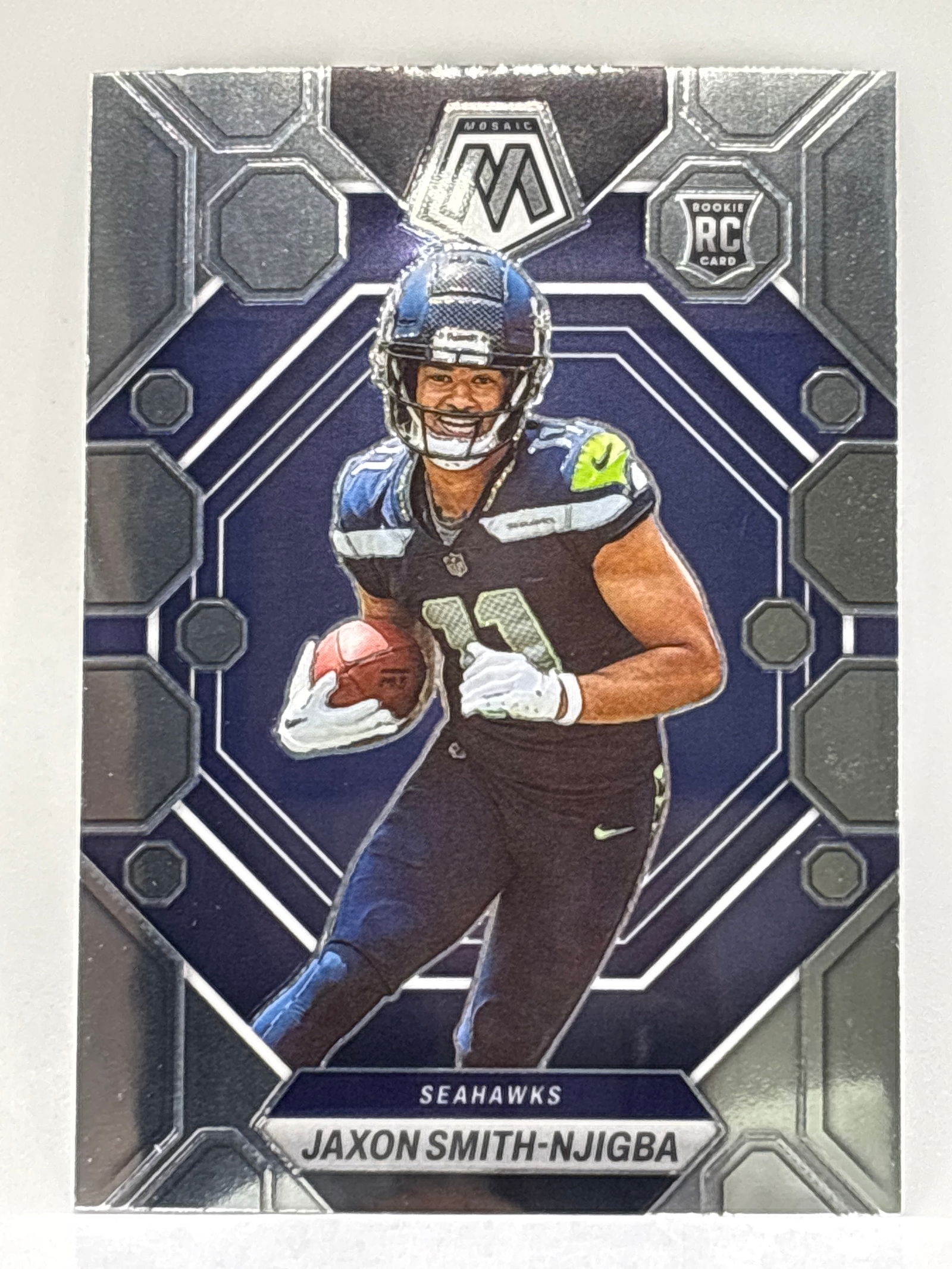2023 PANINI MOSAIC JAXON SMITH-NJIGBA ROOKIE CARD (1 of 2)