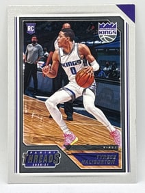 2020-21 PANINI CHRONICLES THREADS TYRESE HALIBURTON ROOKIE CARD