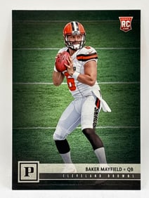 2018 PANINI FOOTBALL BAKER MAYFIELD ROOKIE CARD