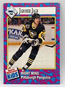 1993 SPORTS ILLUSTRATED FOR KIDS JAROMIR JAGR PERFORATED