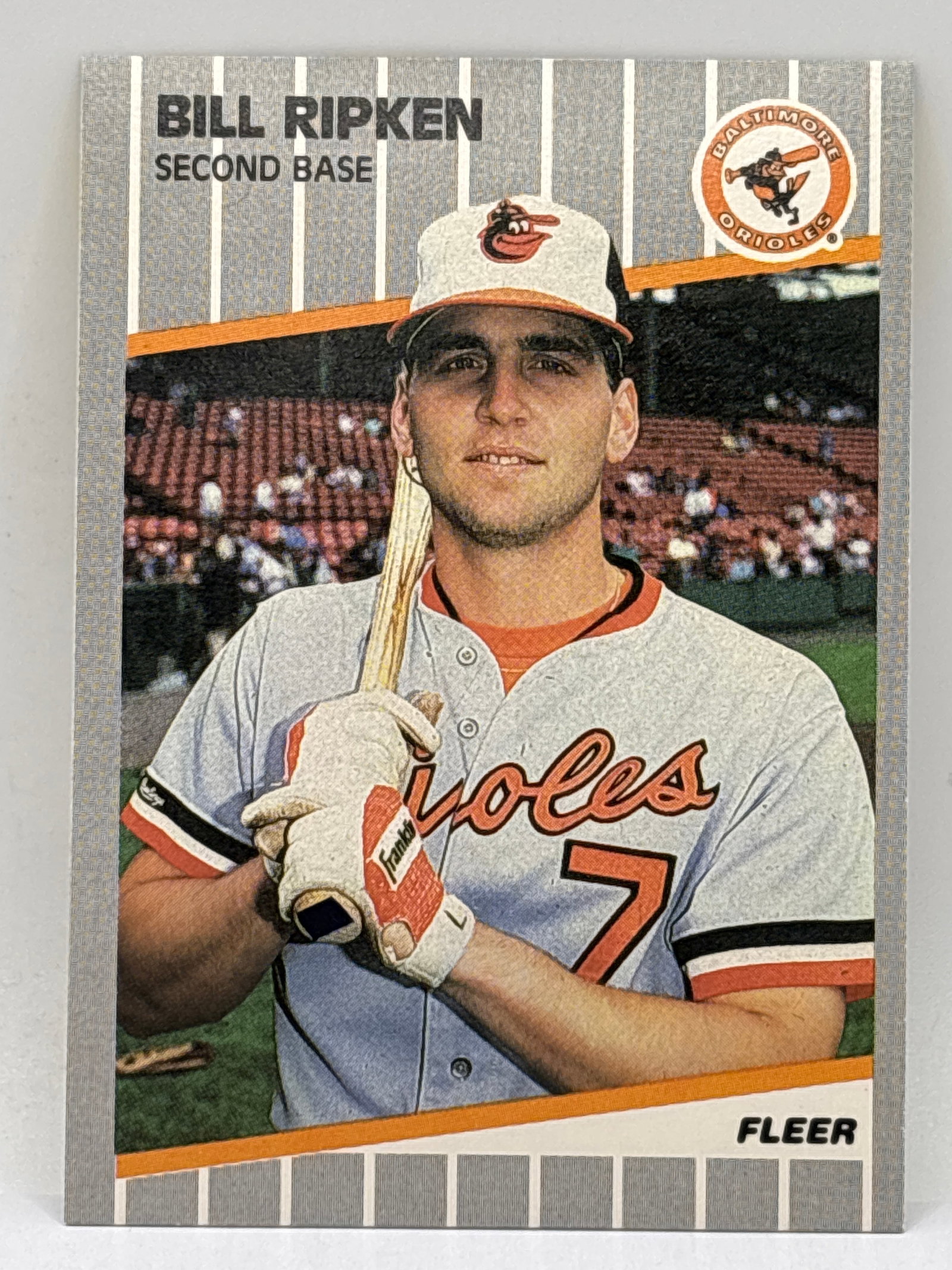 ICONIC 1989 BILLY RIPKIN FF ERROR CARD BLACKED OUT VERSION (1 of 2)