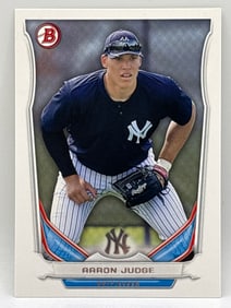 $$ 2014 BOWMAN TOP PROSPECT AARON JUDGE ROOKIE CARD