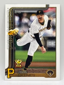 2025 TOPPS SERIES ONE PAUL SKENES ALL-STAR ROOKIE CARD