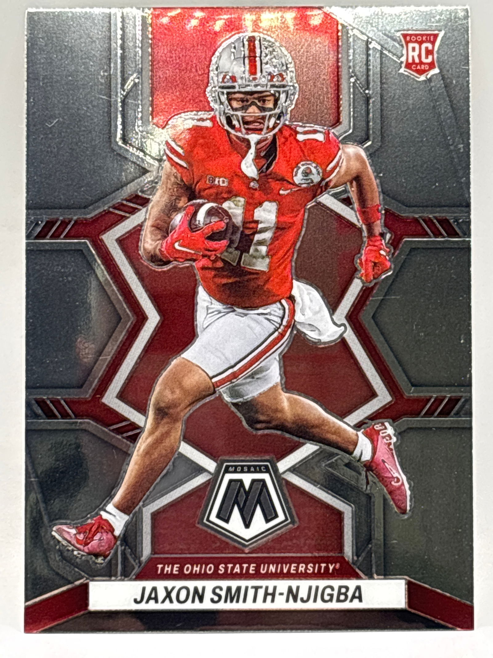 2023 PANINI MOSAIC DRAFT PICKS JAXON SMITH-NJIGBA ROOKIE CARD (1 of 2)