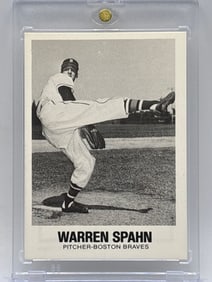 1977 TCMA WARREN SPAHN #38