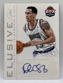2013 PANINI PAST AND PRESENT DOUG CHRISTIE ELUSIVE AUTOGRAPHED INSERT