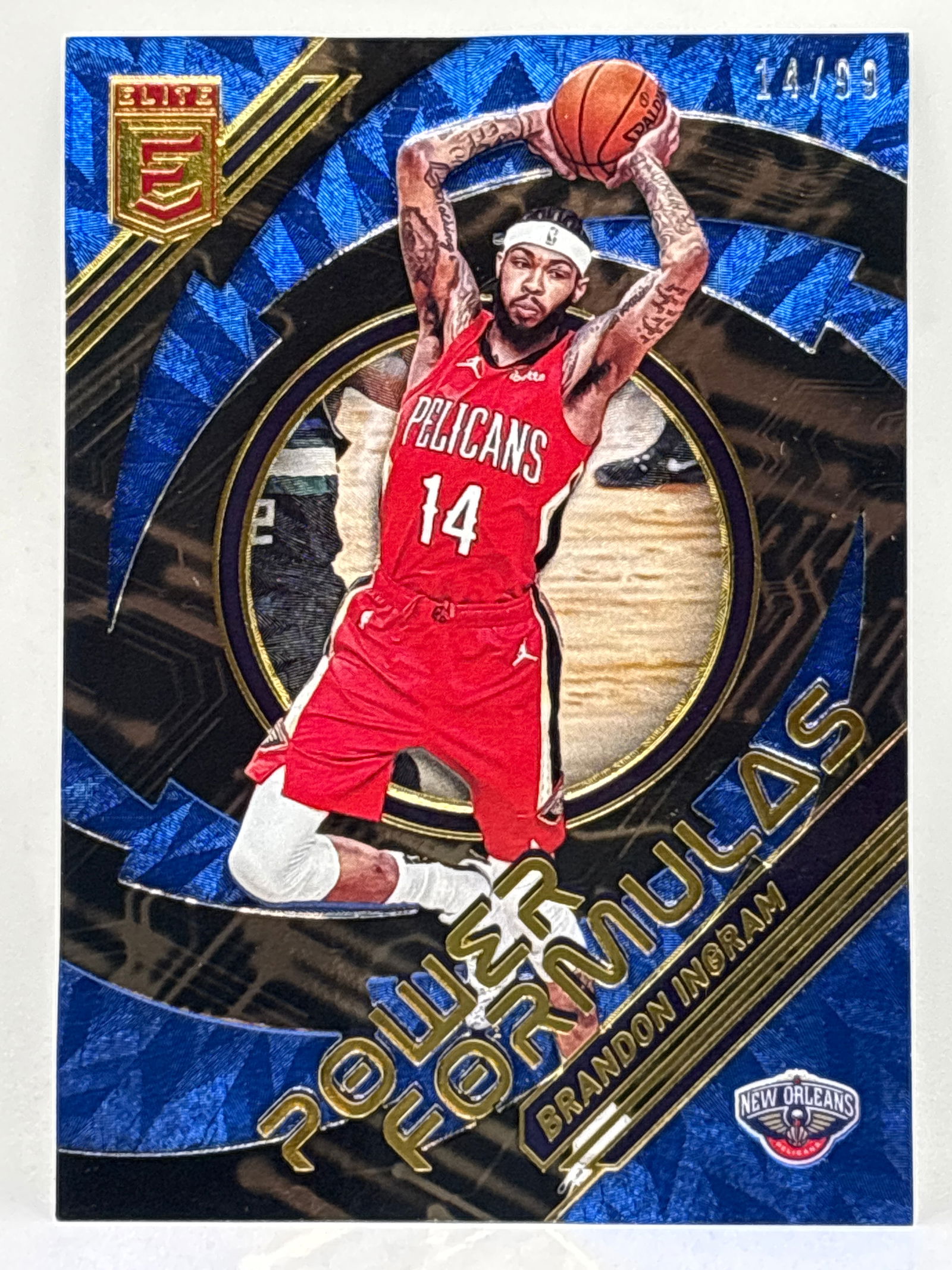 /99 2021-22 PANINI DONRUSS ELITE BRANDON INGRAM POWER FORMULAS SP (1 of 3)