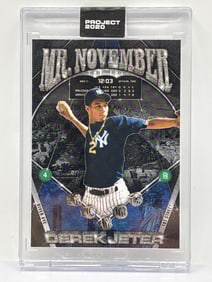 RARE 20 ICONIC BASEBALL CARDS PROJECT 2020 DEREK JETER 1993 TOPPS BASEBALL #98