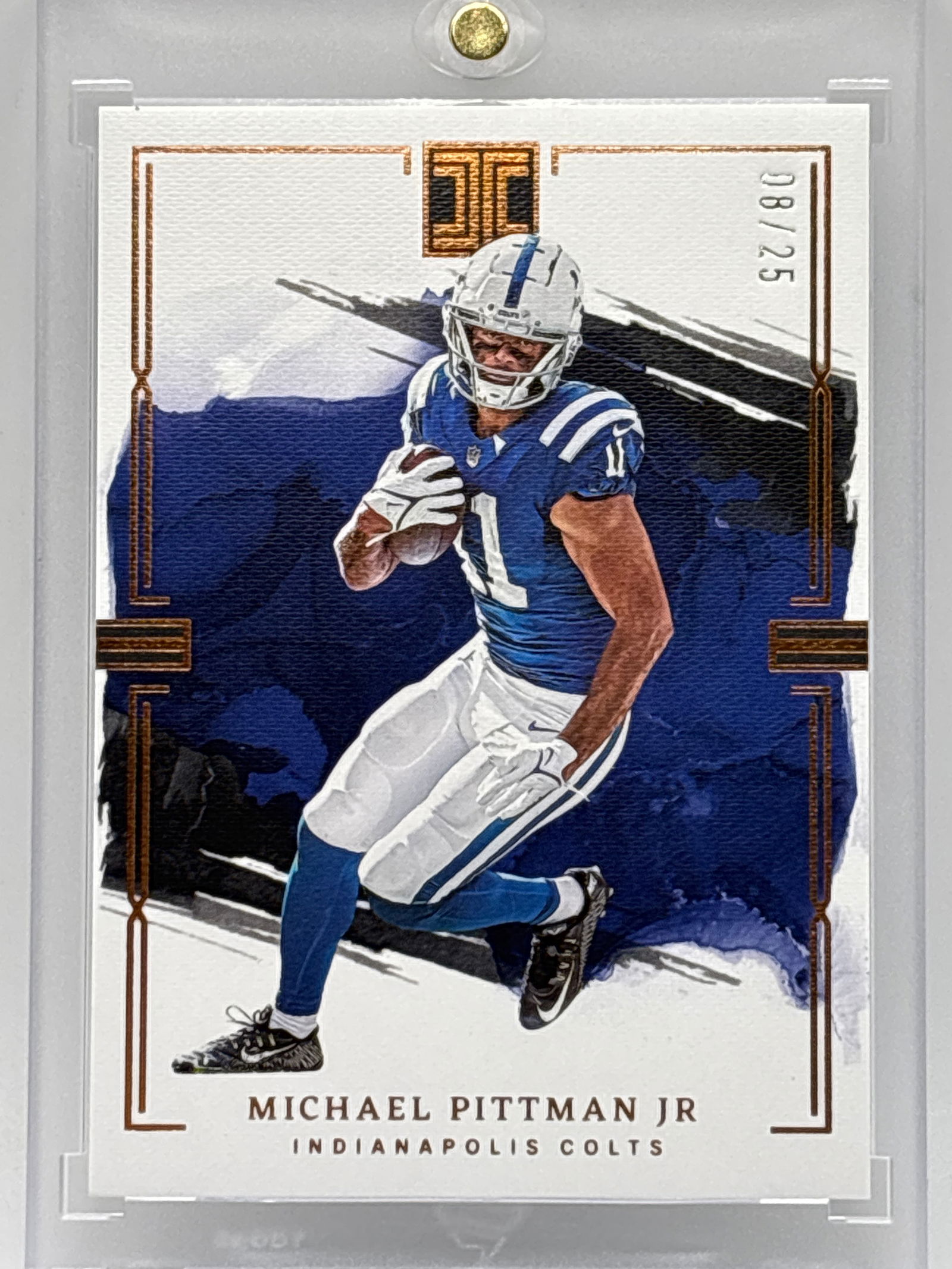 /25 2023 PANINI IMPECCABLE MICHAEL PITTMAN CANVAS (1 of 4)