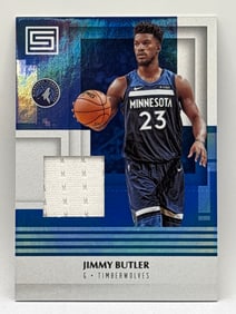 2017-18 PANINI STATUS JIMMY BUTLER GAME-WORN PATCH CARD