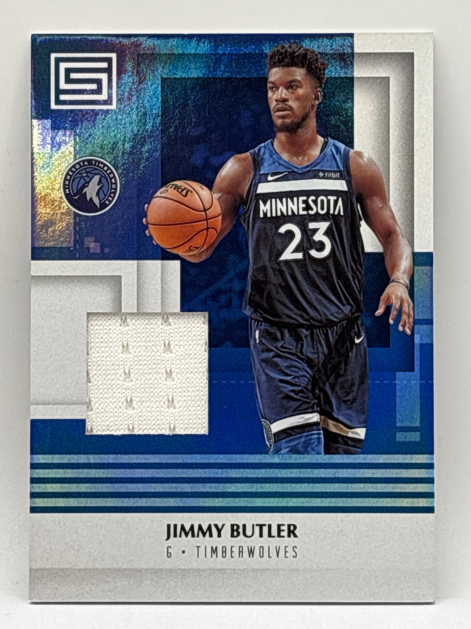 2017-18 PANINI STATUS JIMMY BUTLER GAME-WORN PATCH CARD (1 of 3)