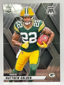 2025 PANINI MOSAIC MATTHEW GOLDEN ROOKIE CARD