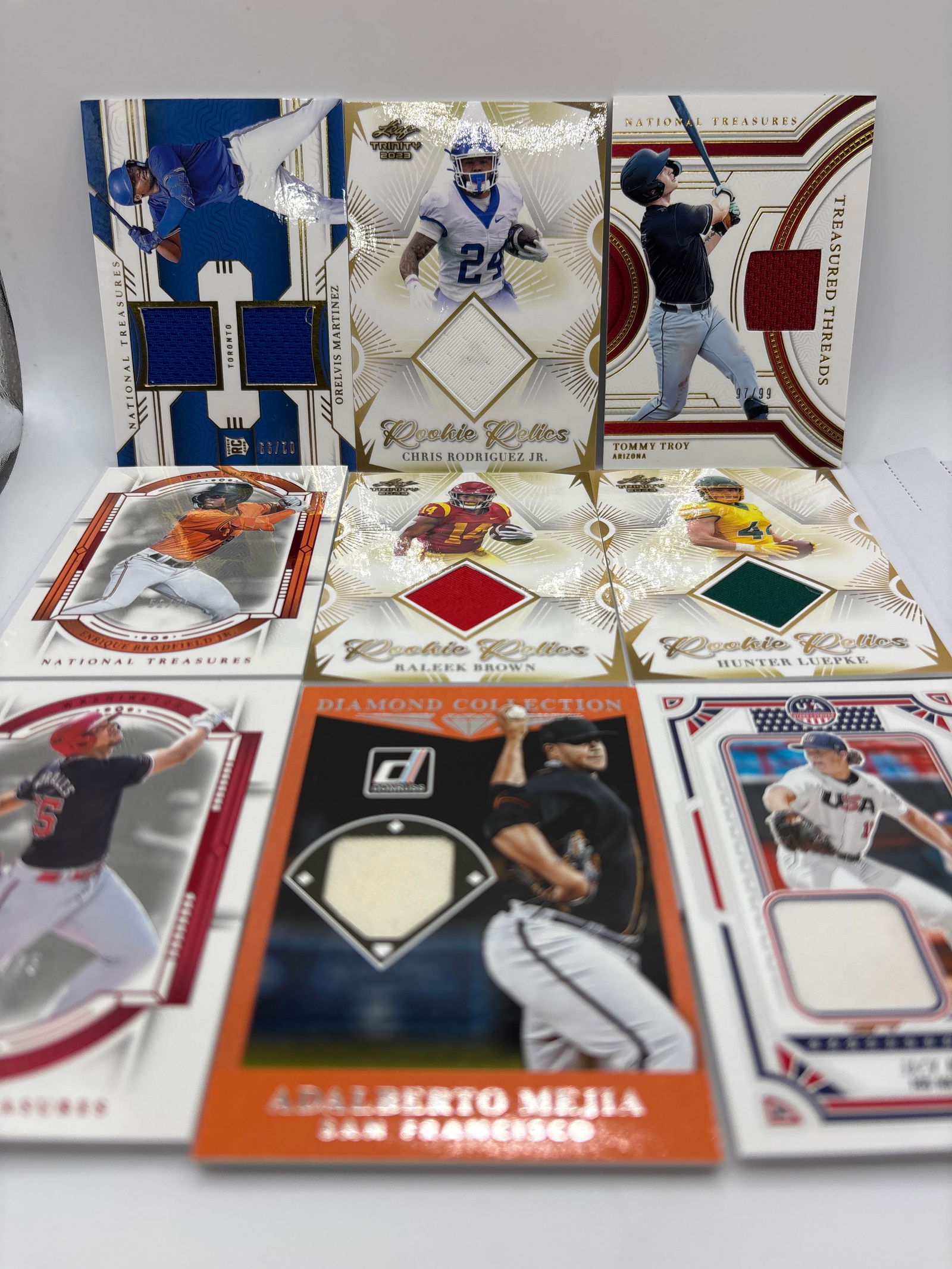 MULTI-SPORT NUMBERED PATCH LOT (1 of 4)