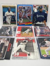 9 CARD KEN GRIFFEY JR LOT