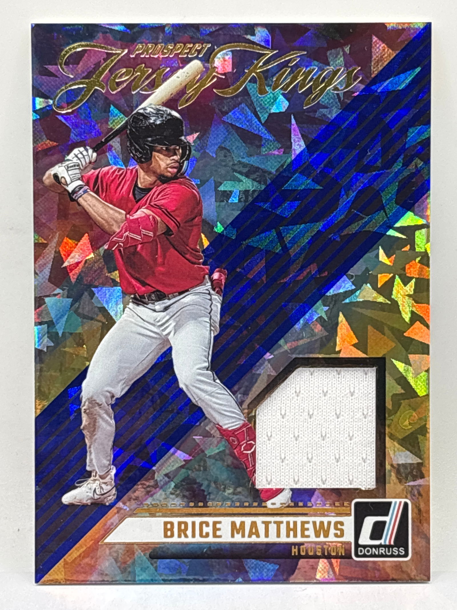 2024 PANINI DONRUSS PROSPECT JERSEY KINGS BRICE MATTHEWS ROOKIE CRACKED ICE PATCH (1 of 4)