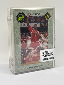 FACTORY SEALED ‘91 CLASSIC PREMIERE EDITION DRAFT PICKS ROOKIE SET W/ COA
