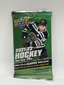 2021-22 UPPER DECK HOCKEY SERIES TWO PACK