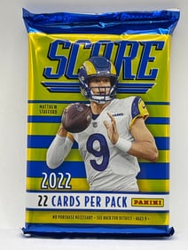 2022 PANINI SCORE NFL 22 CARD PACK
