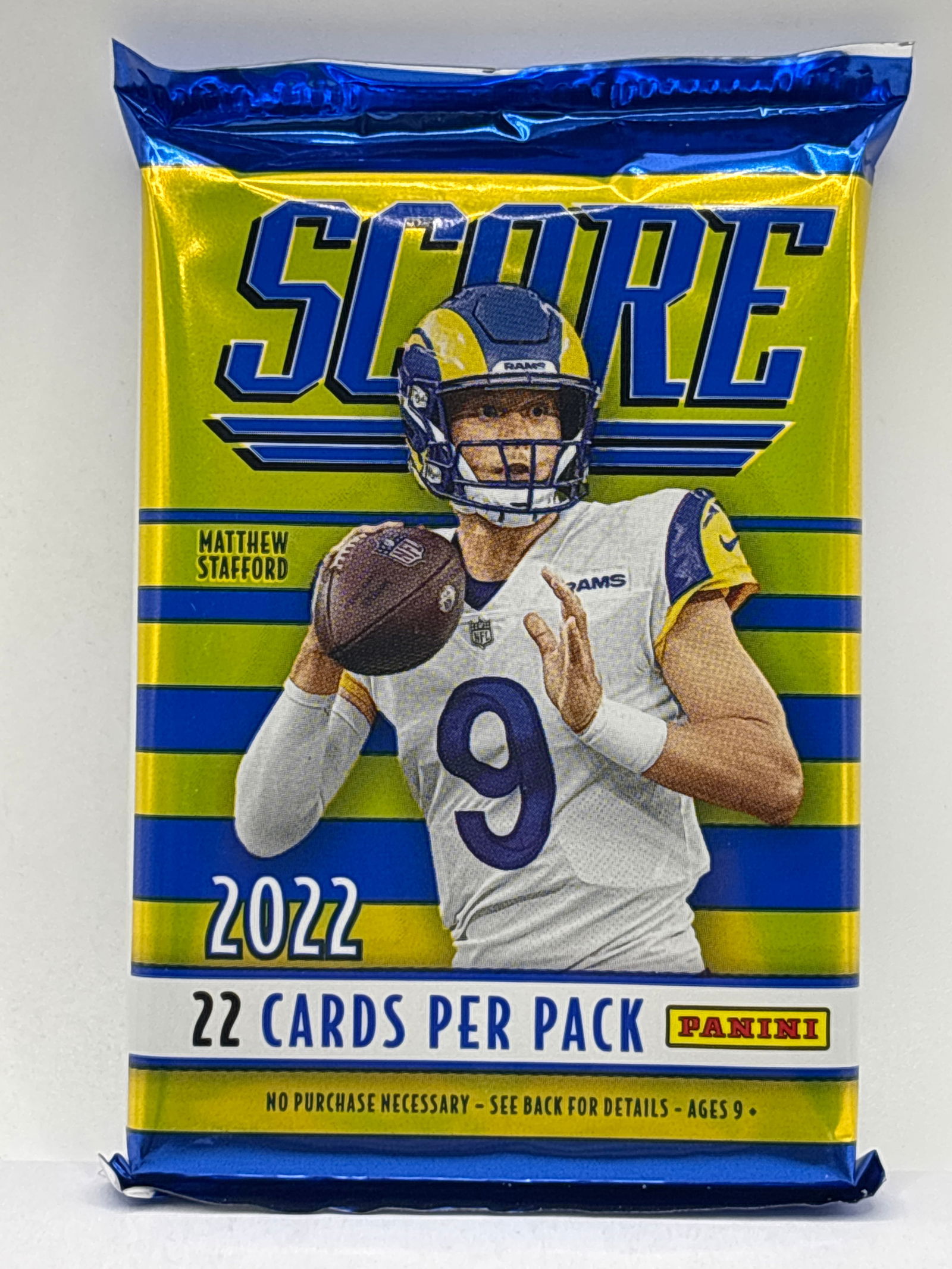 2022 PANINI SCORE NFL 22 CARD PACK (1 of 1)