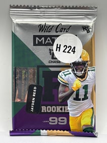 2023 WC MATTE JAYDEN REED ROOKIE CHASE PACK GUARANTEED /99 OR LOWER