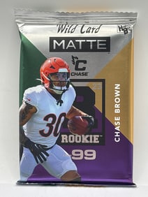 2023 WC MATTE CHASE BROWN ROOKIE CHASE PACK GUARANTEED /99 OR LOWER