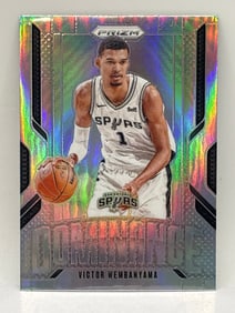 2024-25 PANINI PRIZM VICTOR WEMBANYAMA SILVER DOMINANCE PRIZM HOLO SP