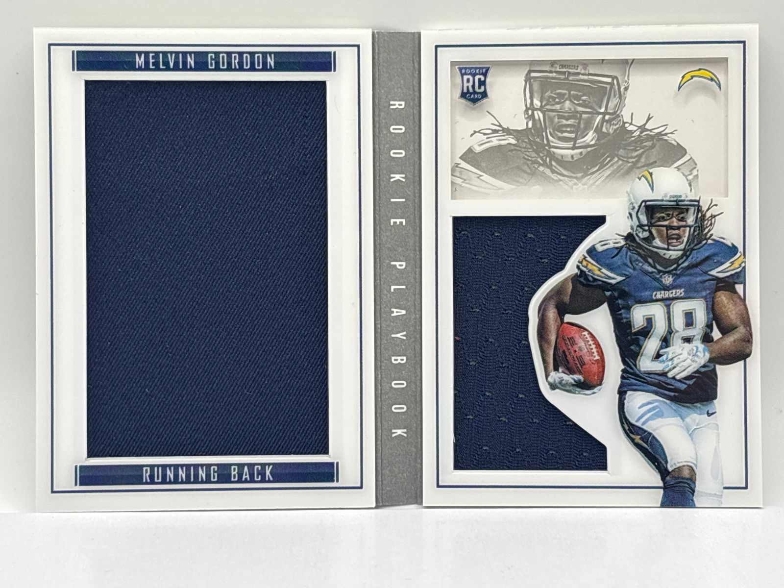 /199 2015 PANINI PLAYBOOK MELVIN GORDON ROOKIE PLAYBOOK BOOKLET (1 of 6)