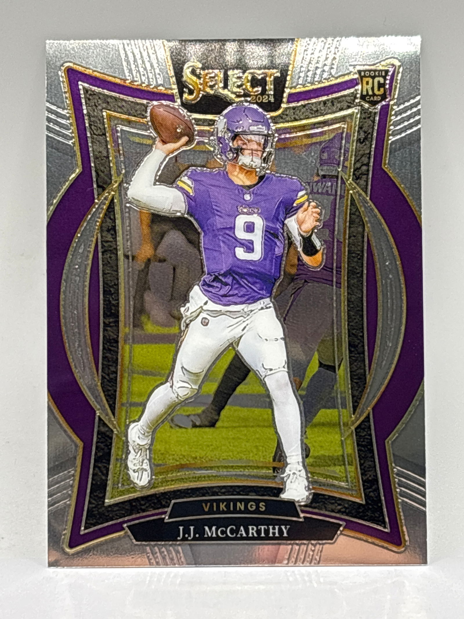 2024 PANINI SELECT JJ MCCARTHY ROOKIE CARD (1 of 3)