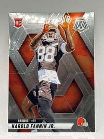 2025 PANINI MOSAIC HAROLD FANNIN JR ROOKIE CARD