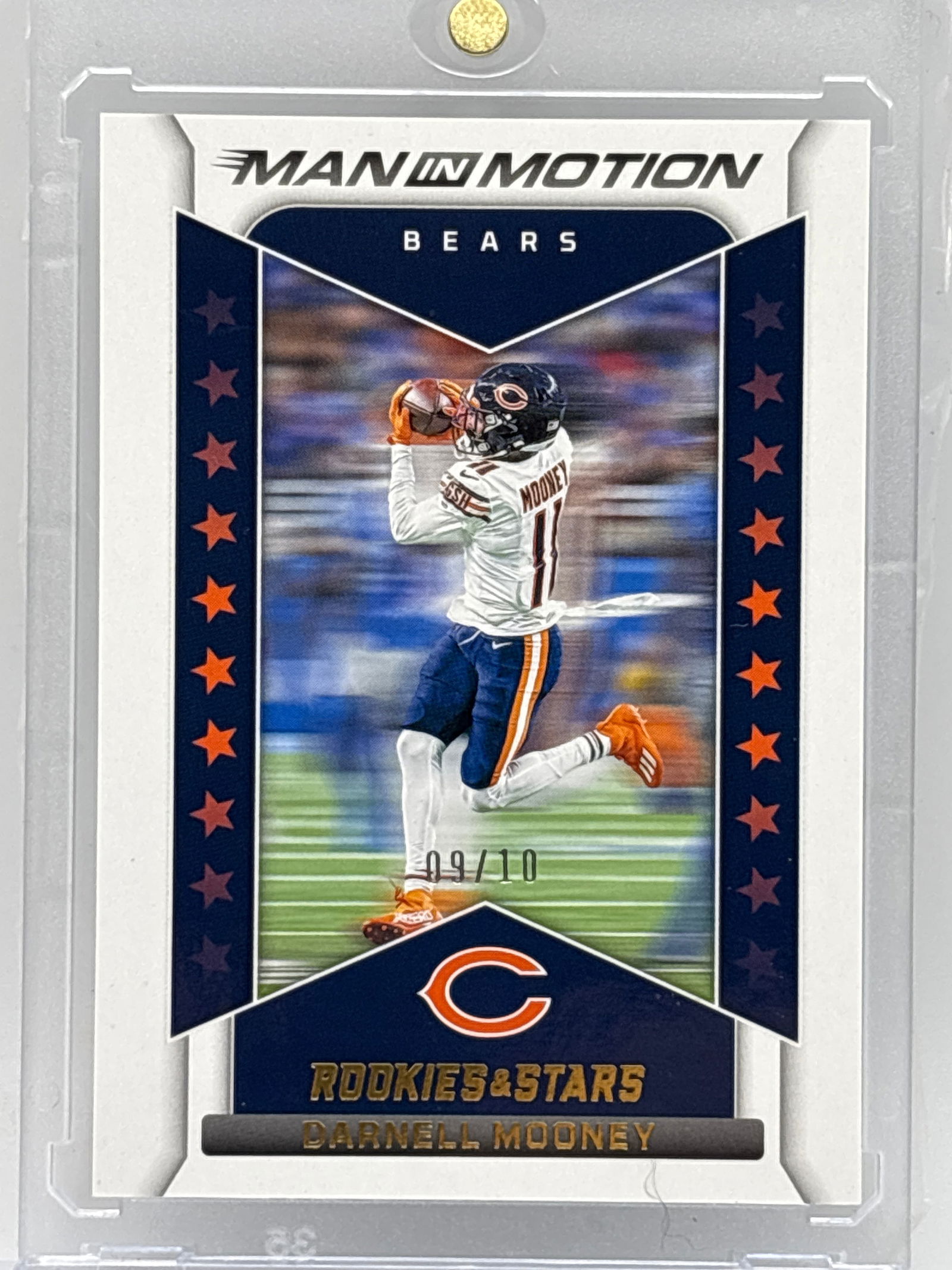 /10 2022 PANINI ROOKIES & STARS DARNELL MOONEY MAN IN MOTION INSERT (1 of 3)