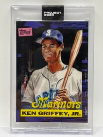 RARE 20 ICONIC BASEBALL CARDS PROJECT 2020 KEN GRIFFEY JR 1989 TOPPS TRADED RC