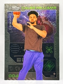 2023 SKYBOX METAL UNIVERSE CHAMPIONS CAL WILLIAMS ROOKIE CARD