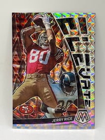 2023 PANINI MOSAIC JERRY RICE ELEVATE PRIZM HOLO INSERT