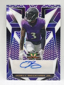 /6 2023 LEAF VALIANT ODELL BECKHAM JR AUTOGRAPHED