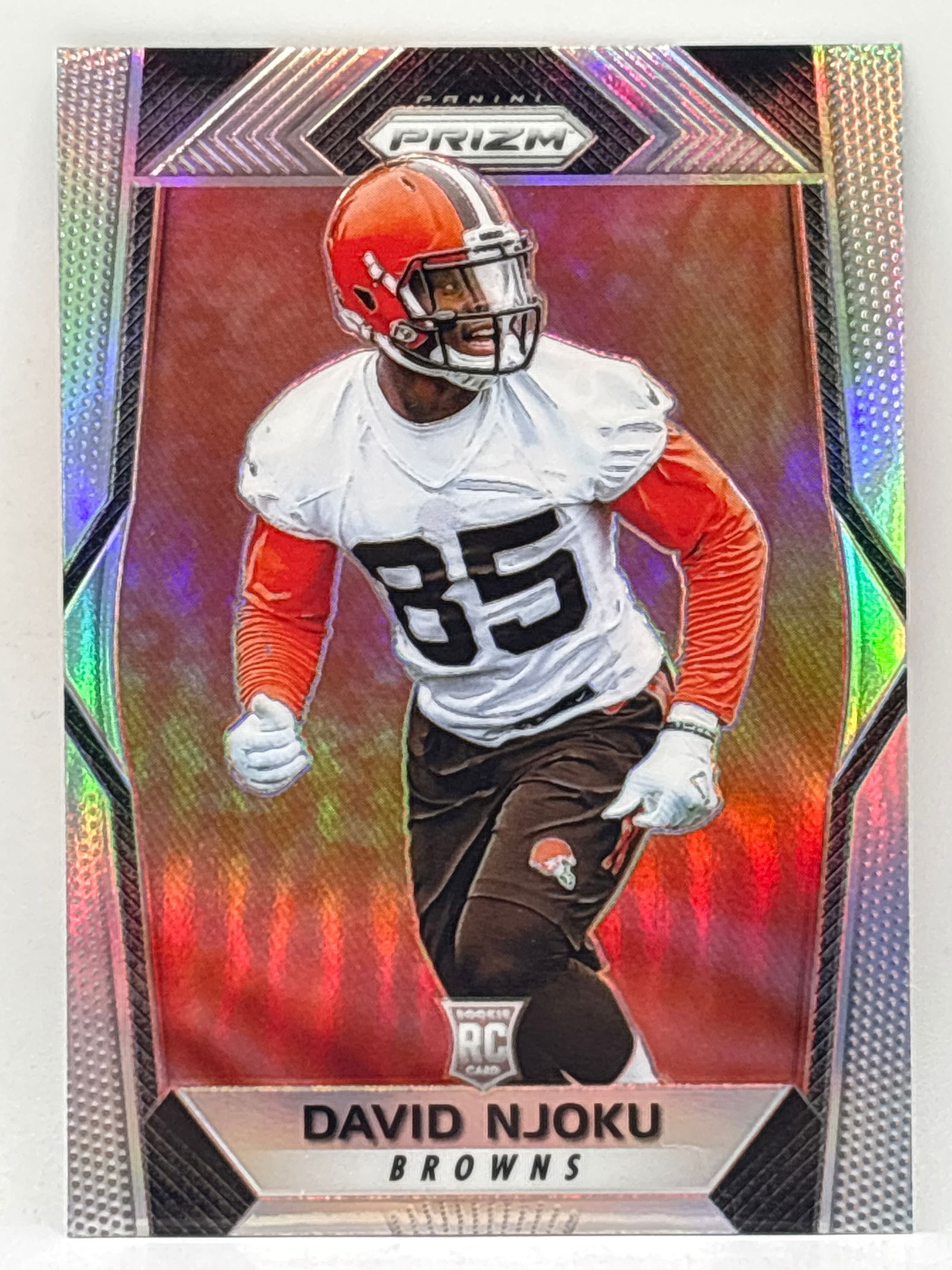 2017 PANINI PRIZM DAVID NJOKU SILVER PRIZM HOLO ROOKIE CARD (1 of 3)