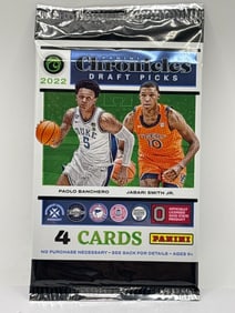 2022 PANINI CHRONICLES DRAFT PICKS NBA BASKETBALL PACK