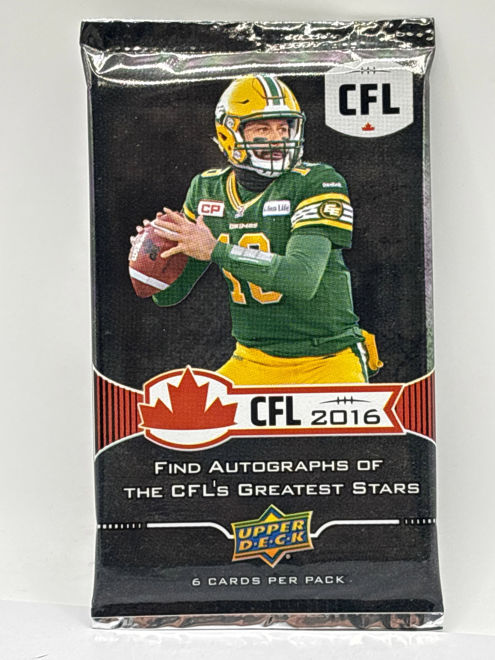2016 UPPER DECK CFL FOOTBALL PACK (1 of 1)