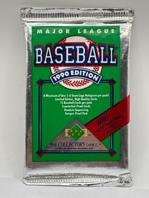 1990 UPPER DECK COLLECTORS CHOICE MLB BASEBALL PACK