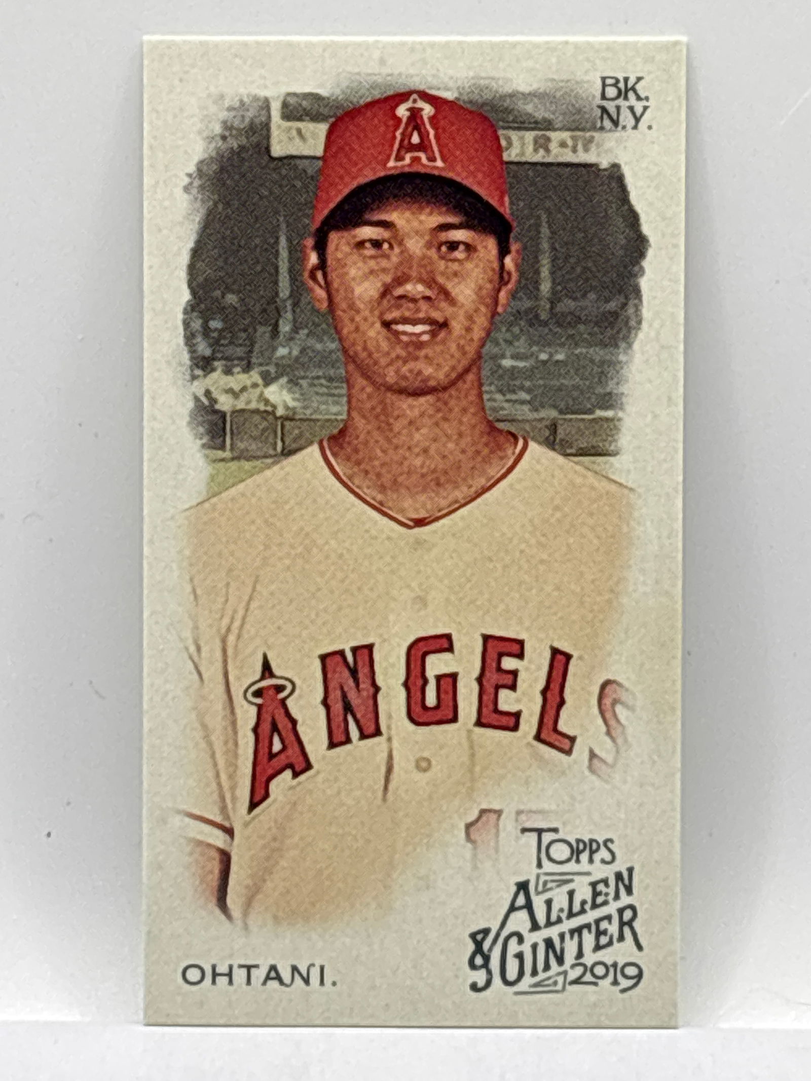 RARE 2018 TOPPS ALLEN & GINTER SHOHEI OHTANI MINI ROOKIE CARD (1 of 4)