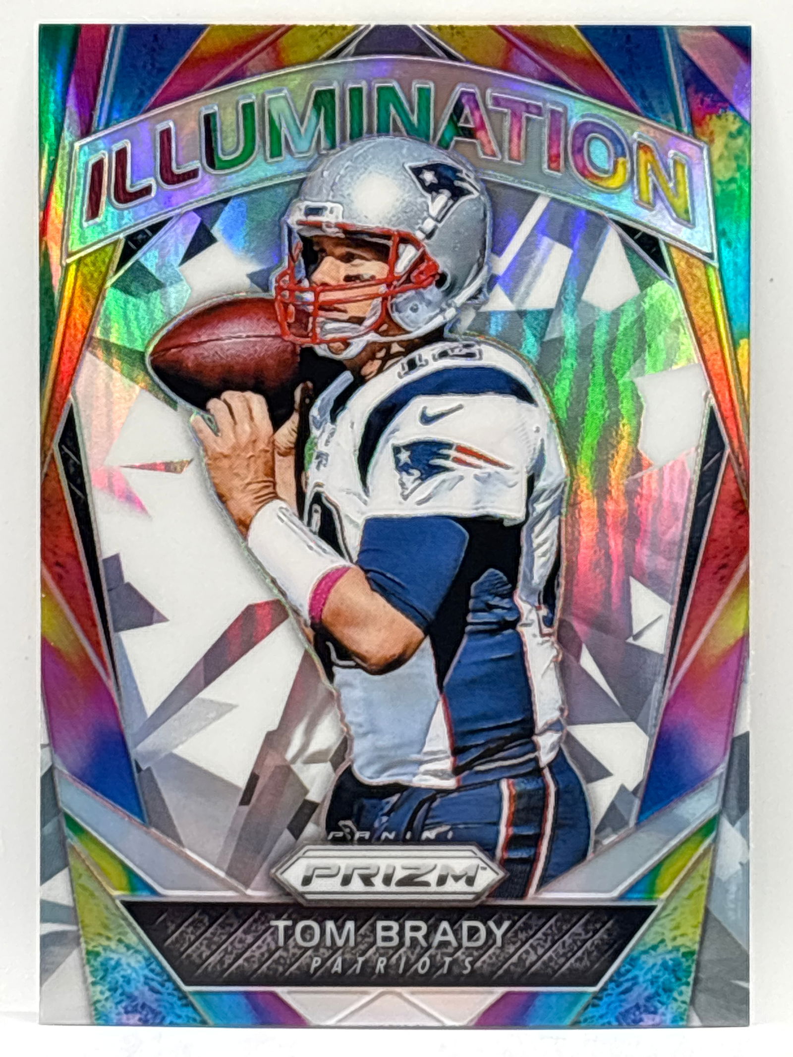 2017 PANINI PRIZM TOM BRADY ILLUMINATION PRIZM HOLO SP (1 of 4)