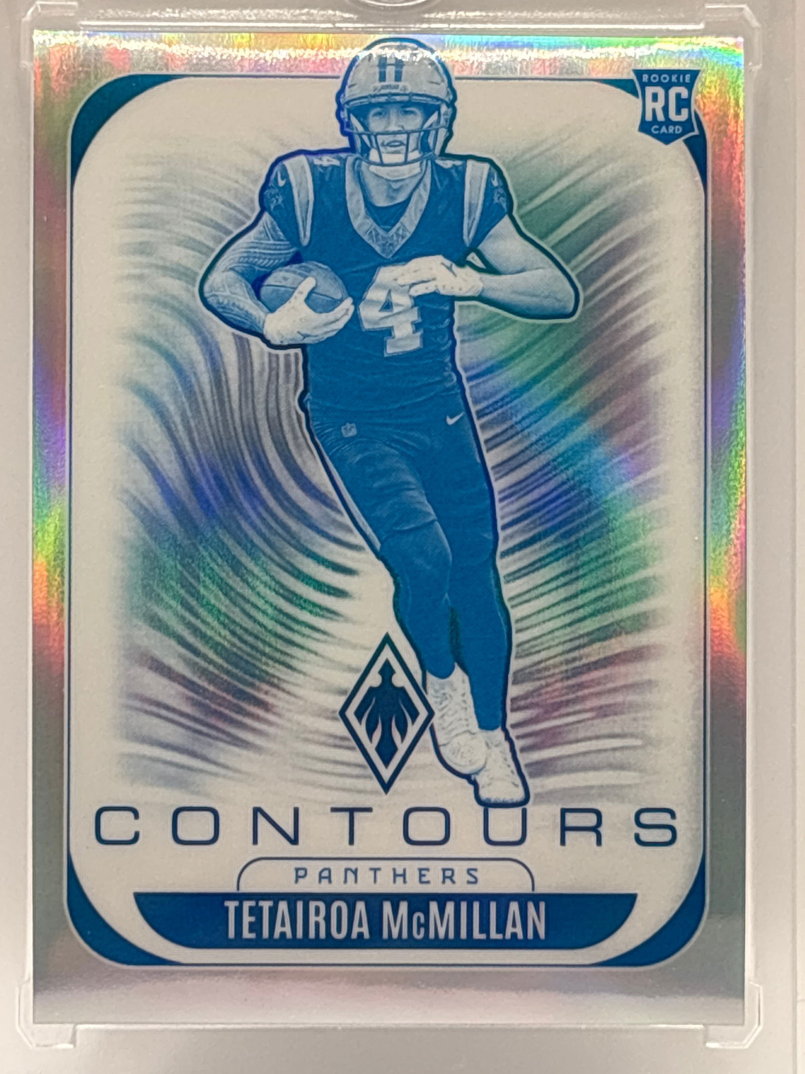 2025 PANINI PHOENIX TETAIROA MCMILLAN CONTOURS ROOKIE CARD (1 of 3)