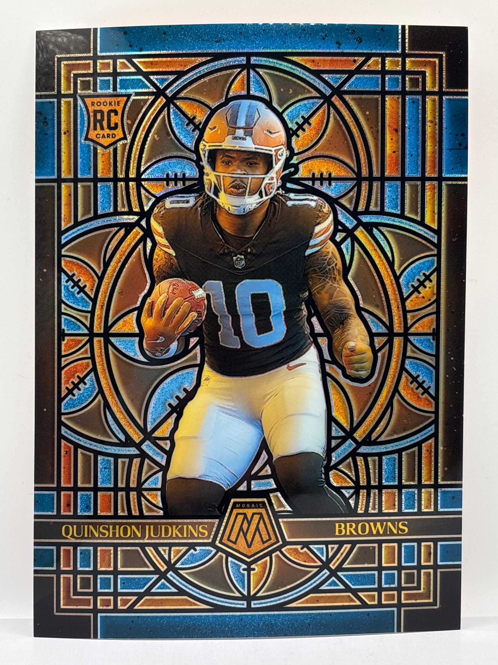 2025 PANINI MOSAIC QUINSHON JUDKINS JUMBO STAINED GLASS ROOKIE CARD: THE HOBBY BOX