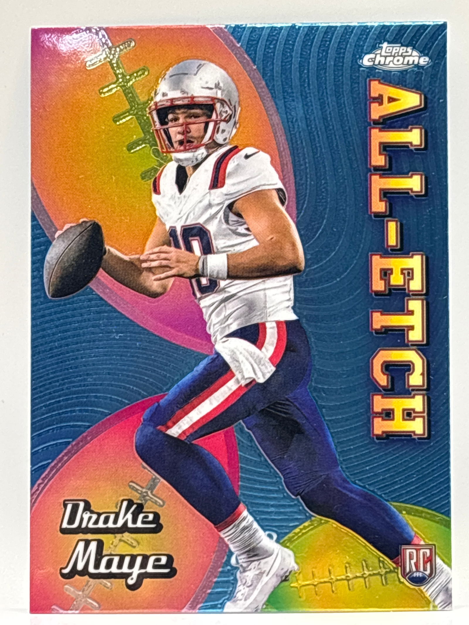 2024 TOPPS CHROME DRAKE MAYE ALL-ETCH ROOKIE INSERT (1 of 4)