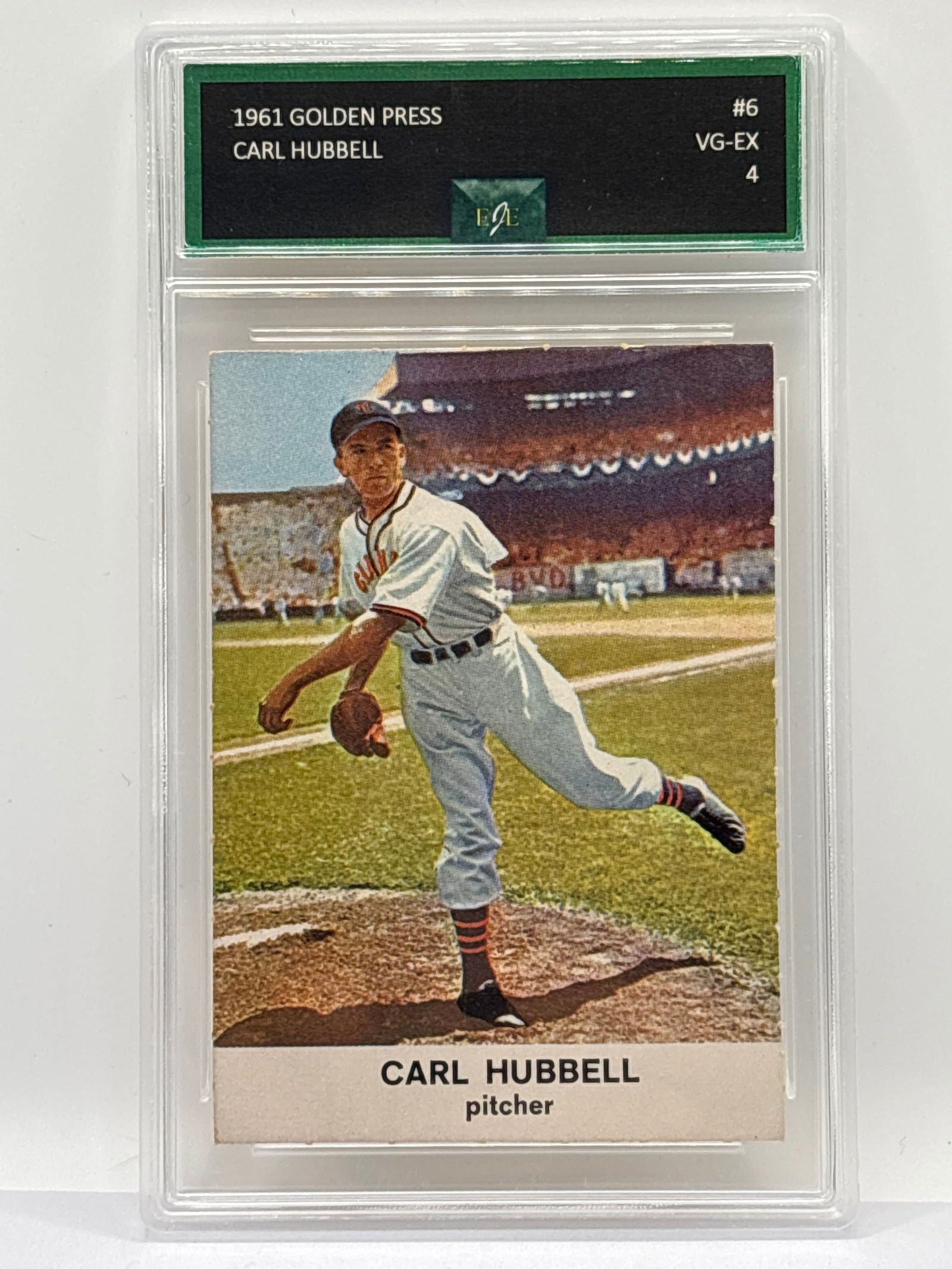 AUTHENTIC 1961 GOLDEN PRESS CARL HUBBARD GRADED VG-EX 4 (1 of 3)