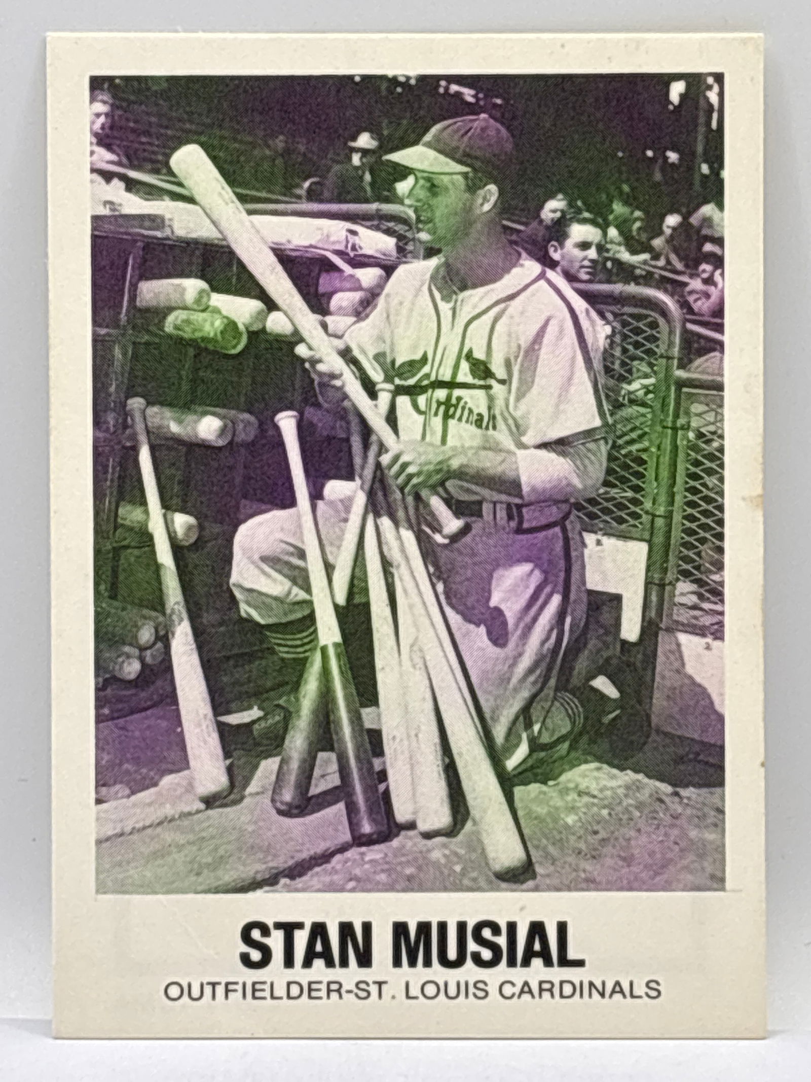 AUTHENTIC 1977 TCMA STAN MUSIAL (1 of 3)