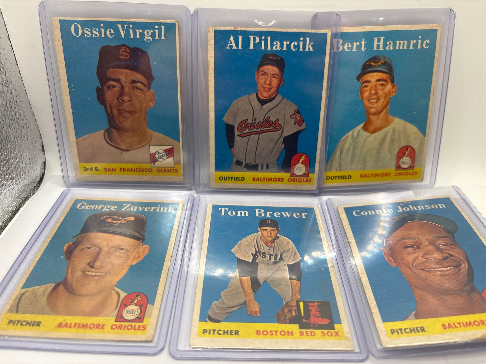 1958 TOPPS MLB VINTAGE LOT (1 of 4)