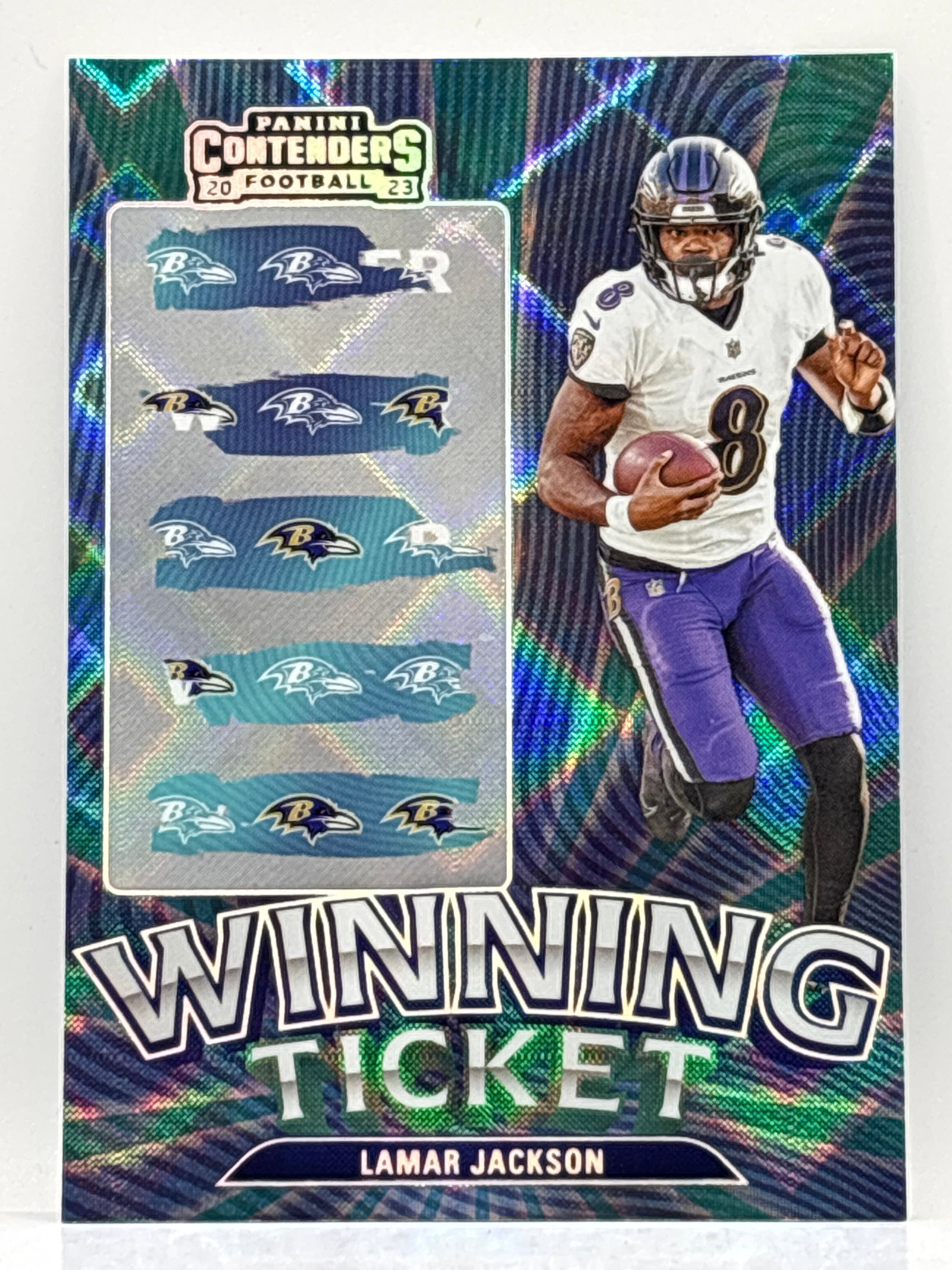 2023 PANINI CONTENDERS LAMAR JACKSON WINNING TICKET (1 of 3)