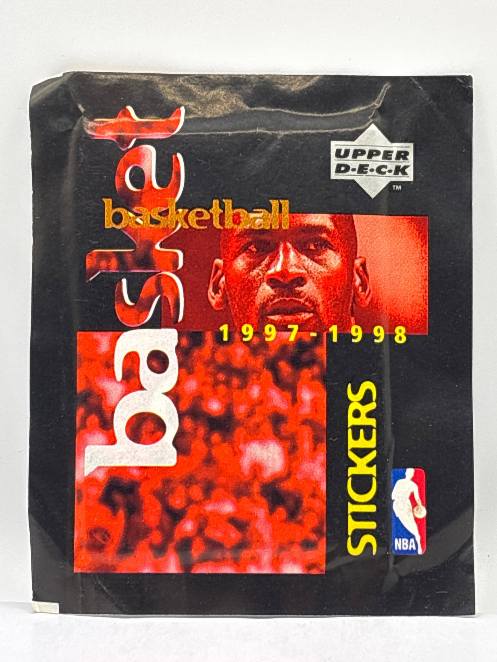 1997 UPPER DECK NBA STICKER PACK (1 of 1)