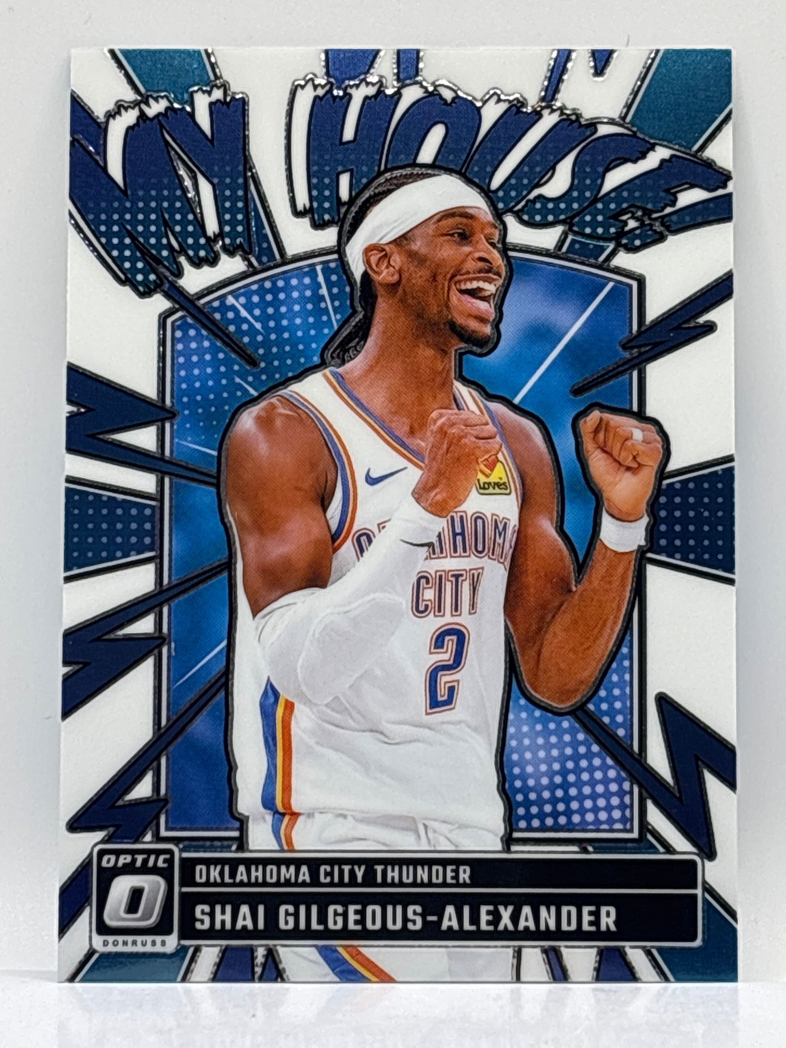 2024-25 PANINI DONRUSS OPTIC SHAI GILGEOUS-ALEXANDER MY HOUSE!: THE HOBBY BOX